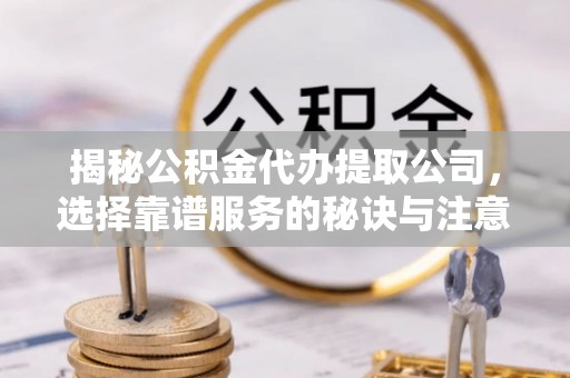 南郊揭秘公积金代办提取公司，选择靠谱服务的秘诀与注意事项