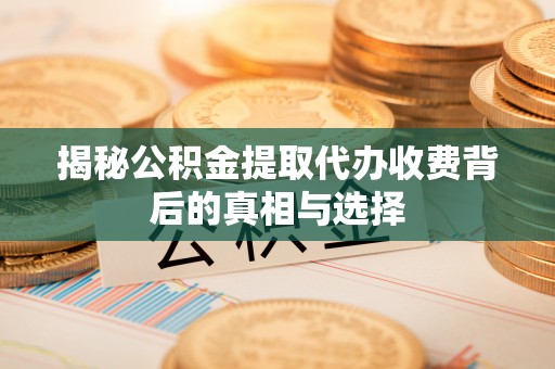 南郊揭秘公积金提取代办收费背后的真相与选择
