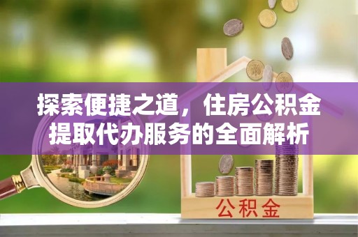 南郊探索便捷之道，住房公积金提取代办服务的全面解析