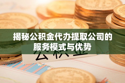 南郊揭秘公积金代办提取公司的服务模式与优势
