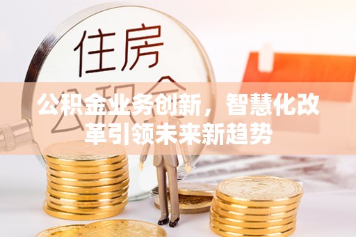 南郊公积金业务创新，智慧化改革引领未来新趋势