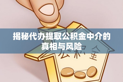 南郊揭秘代办提取公积金中介的真相与风险