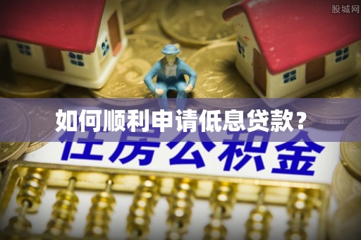 南郊如何顺利申请低息贷款？