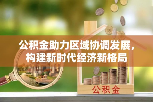 南郊公积金助力区域协调发展，构建新时代经济新格局