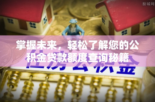 南郊掌握未来，轻松了解您的公积金贷款额度查询秘籍