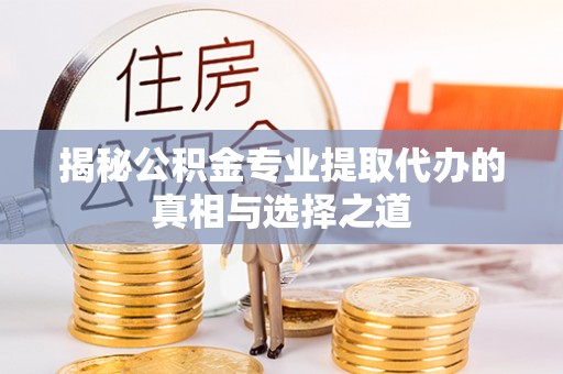 南郊揭秘公积金专业提取代办的真相与选择之道