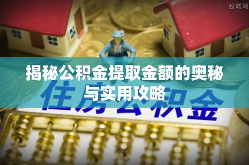 南郊揭秘公积金提取金额的奥秘与实用攻略