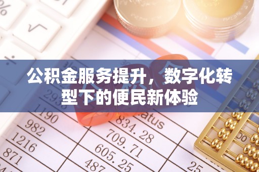 南郊公积金服务提升，数字化转型下的便民新体验
