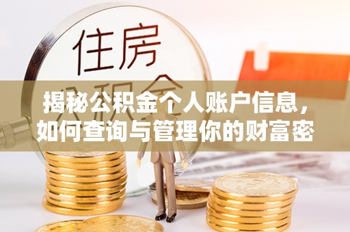 南郊揭秘公积金个人账户信息，如何查询与管理你的财富密码