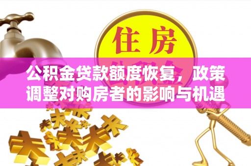 南郊公积金贷款额度恢复，政策调整对购房者的影响与机遇