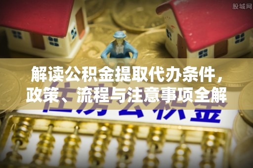 南郊解读公积金提取代办条件，政策、流程与注意事项全解析