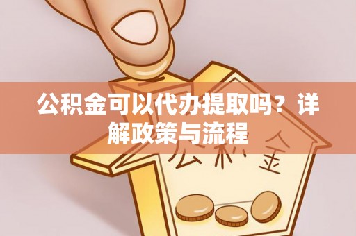 南郊公积金可以代办提取吗？详解政策与流程